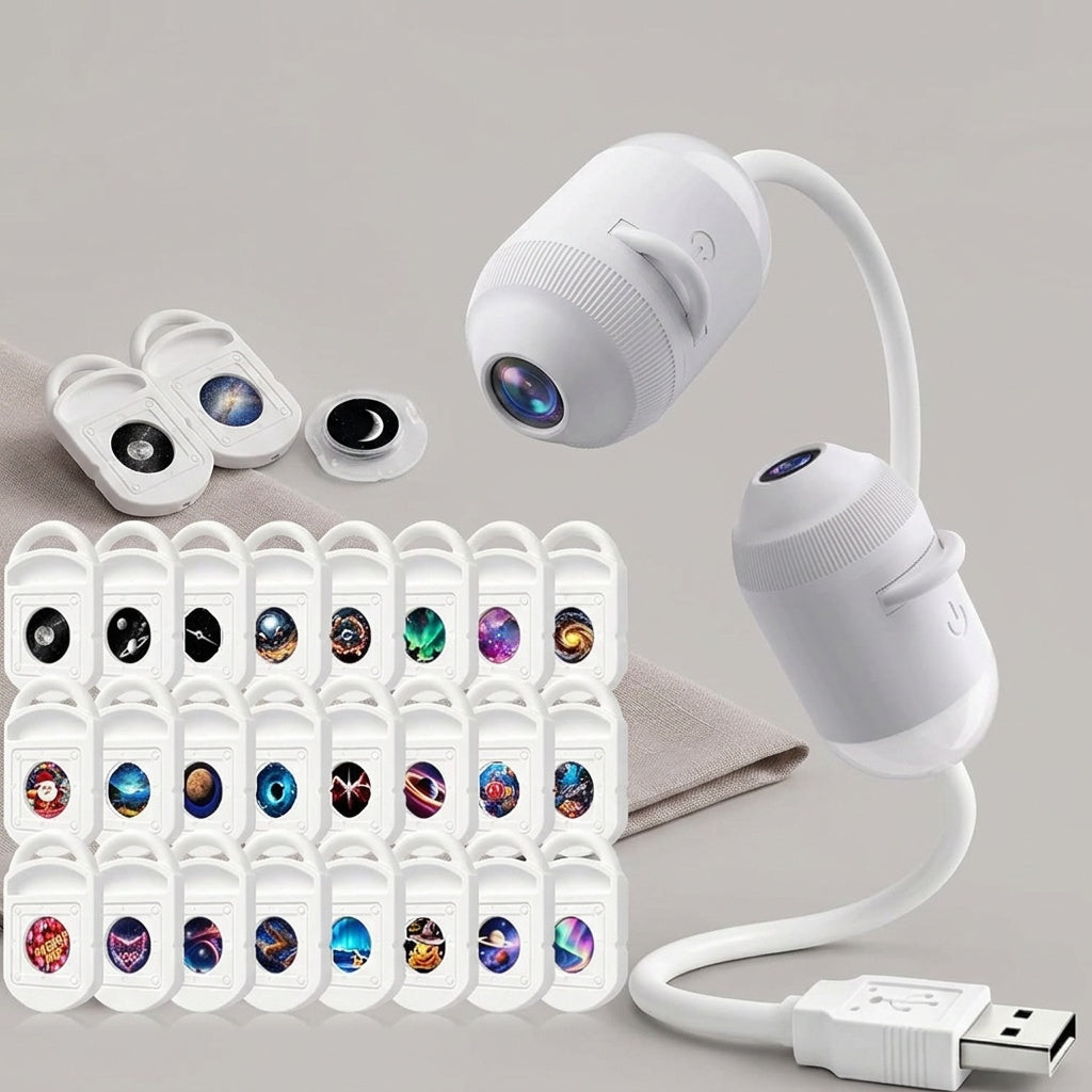 Galaxy Projector Night Light for Bedroom Ambiance